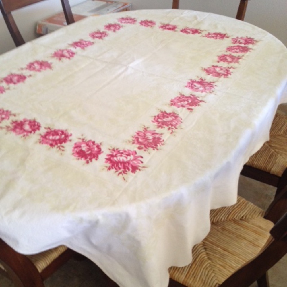Vintage tablecloth